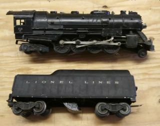 Lionel 726 Berkshire Locomotive & 2046w Tender Runs -
