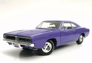 1969 Dodge Charger 1/18 Ertl American Muscle 1 Of 1 Custom 1 Of 1 Costumer Car