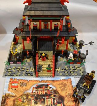 Lego 7419 Dragon Fortress Adventurers Orient Expedition (with Dragon)