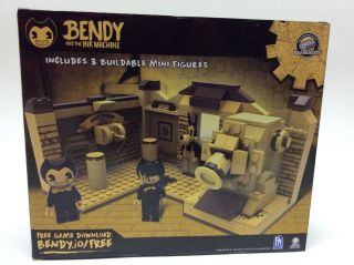 Bendy And The Ink Machine - Buildable Machine Room Scene Set