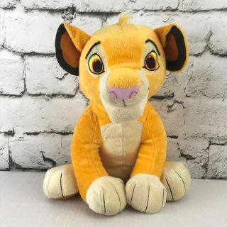 Disney The Lion King Simba Sitting Plush Stuffed Animal Soft Toy Kohls Cares 11 "