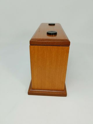 Philos Insa Chess Clock timer Mechanical In Wood Case 4