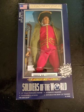 French War Commissary Revolutionary War Soldiers Of The World Figure