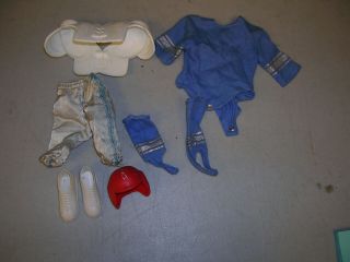 Johnny Hero Football Uniform (lions?) Jersey,  Pants,  Pads,  Helmet,  Socks,  Cleats
