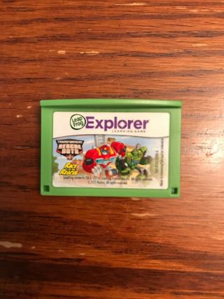 Leap Frog Leappad 2 Explorer Game Transformers Rescue Bots Race To The Rescue