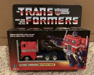 Transformers Optimus Prime G1 Reissue Box