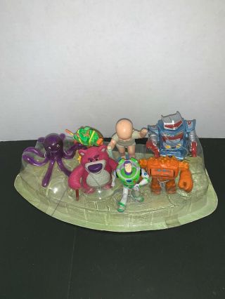 Disney Store Toy Story 3 Villains Figure Figurine Set Playset Buzz Lotso Baby