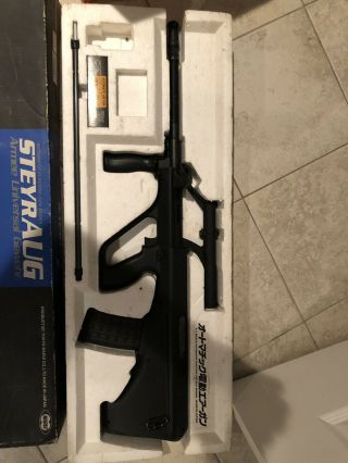 Tokyo Marui Steyr Aug Airsoft Gun With Scope Battery And Charger
