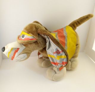 Tonka Pooch Patrol Brown Puppy Dog Stuffed Animal Plush Toy Vtg 1991