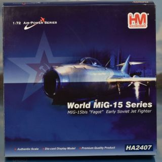 Hobby Master,  Mig - 15bis Fagot,  Ha2407,  Early Soviet Jet,  Diecast 1/72