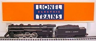 Lionel 6 - 8606 Boston & Albany 4 - 6 - 4 Hudson Steam Locomotive & Tender 784 Ex/box