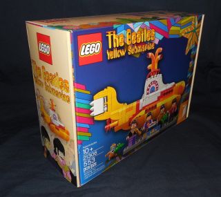 The Beatles Yellow Submarine Lego Model Assembly Kit 2016