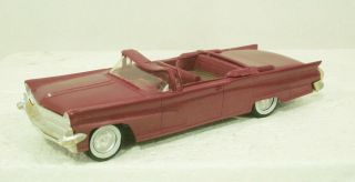 Amt Dealer Promo Friction Car: 1959 Lincoln Mark Iv 2 - Dr Convertible