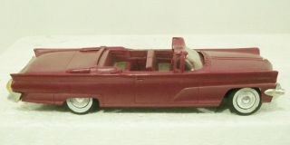 AMT Dealer Promo Friction Car: 1959 Lincoln MARK IV 2 - Dr Convertible 3