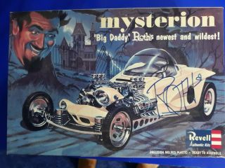 1997 Revell Mysterion Big Daddy Ed Roth Model Kit Signed