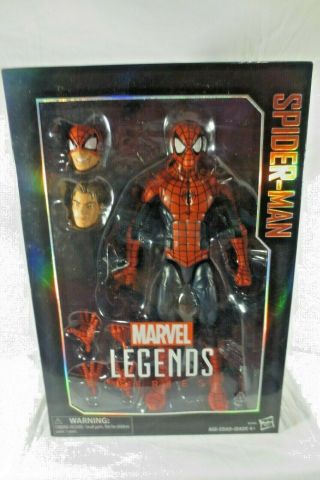 Hasbro - Marvel Legends Series 12 " In Spider - Man - Peter Parker Spiderman - Nib