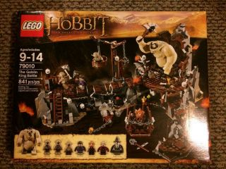 Lego 79010 The Hobbit The Goblin King Battle -