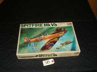 Minicraft Spitfire Mkvb Royal Air Force Fighter 1/32 Scale Model Kit
