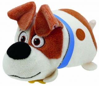Ty Teeny Tys The Secret Life of Pets Max 2016 w/ Heart Tags MWMT ' s Stackable 2