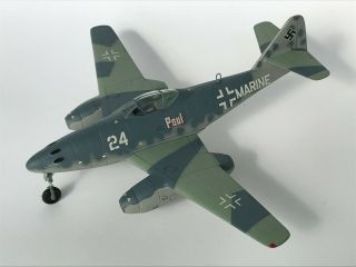 Franklin Armour 1/48 Messerschmitt Me.  262 Schwalbe Diecast Display Model.