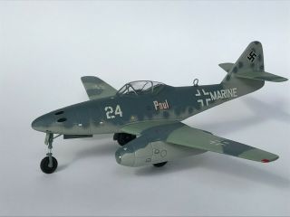 Franklin Armour 1/48 Messerschmitt Me.  262 Schwalbe diecast display model. 2