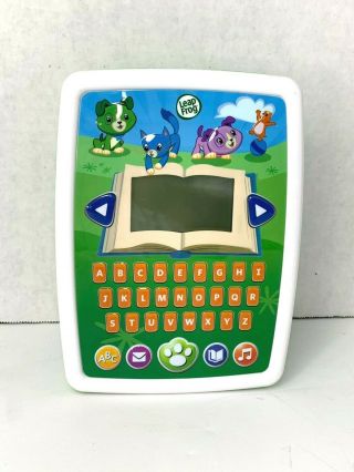 Leap Frog My Own Story Time Pad Learning Educational Handheld Game Euc