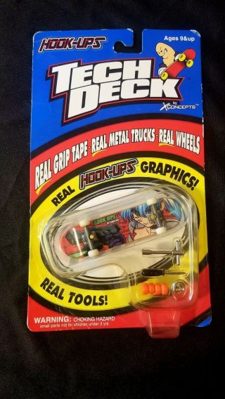 Vintage Tech Deck Hook - Ups Detonator 2 Series 3080 - Fingerboard