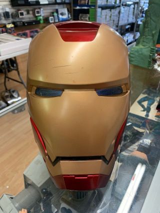 Marvel Legends Iron Man Electronic Helmet Avengers Endgame Hasbro Led Light Up