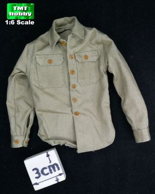 1:6 Scale Soldier Story WWII US Infantry HENRY SS059 - Shirt w/ Tie 2
