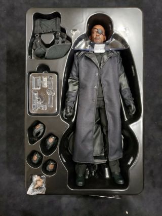 Nick Fury Captain America Winter Soldier MMS315 Hot Toys 1/6th Scale Figure 4