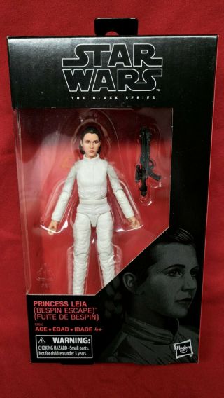 Star Wars Black Series 6 " Princess Leia / Bespin Escape Figure