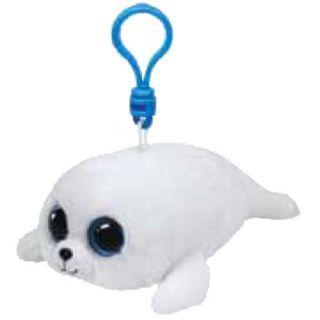 Ty Beanie Boos - Icy The White Seal (glitter Eyes) (key Clip) - Mwmts Boo Toy