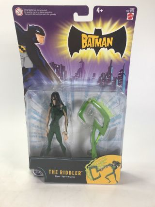 The Batman The Riddler Acertijo Action Figure Mattel Dc - -