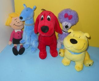 Kohls Cares Clifford The Big Red Dog Plush Stuffed Toys With Four Friends Emily