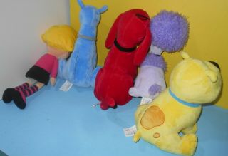 Kohls Cares Clifford The Big Red Dog Plush Stuffed Toys with Four Friends Emily 2