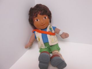 Go Diego Go My Talking Friend Doll With Vest Backpack Dora Explorer Cousin