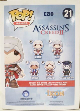 EZIO Assassin ' s Creed II Pop Games 4 