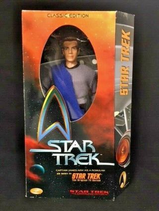 Star Trek Captain James Kirk As A Romulan Classic Edition 12 Inch Action Figure