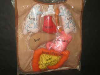 Lakeshore Whats Inside Of Me Apron Preschool Daycare Science Health Educational