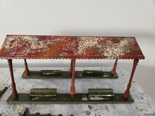 Ives Prewar Train Platform With Box