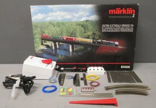 Marklin 81466 Z Scale American Freight Train Starter Set/box