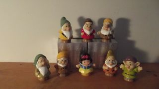 Fisher Price Little People Disney Snow White And The Seven Dwarfs Figures