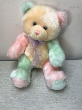 14” Aurora Pastel Multi - Color Large Teddy Bear Plush Toy Confetti Beary -