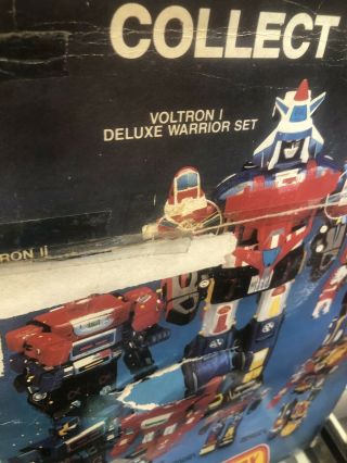 Vintage 1984 Matchbox Voltron III Deluxe Lion Set Defenders of the Universe,  Box 5