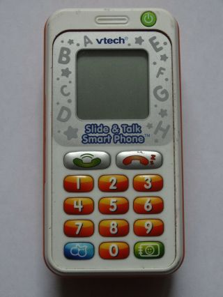 VTech Slide & Talk Smart Phone - Kid ' s Toy - Learn Alphabet,  Games - Ages 2 - 5 2