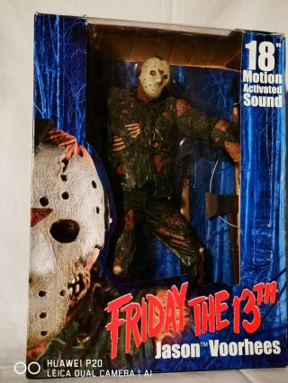 Neca Jason Voorhees Reel Toys 18 " Motion Activated Figure Friday The 13th