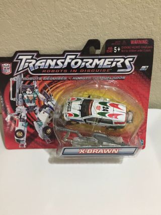 Transformers X - Brawn Robots In Disguise Toy Action Figure