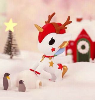 Tokidoki Pop Mart Unicorno Christmas Figure Designer Toy Figurine Xmas Stellina