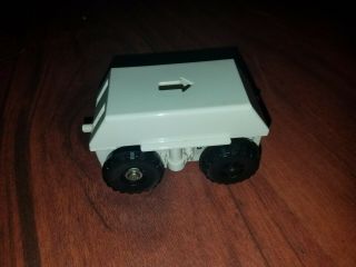 Tomy Big Loader Thomas The Train - Motorized Chassis White 1977 - Tested/working