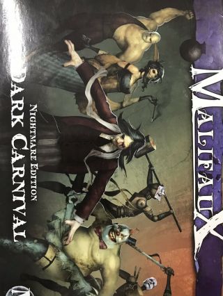 Malifaux Wyrd Games Dark Carnival Nightmare Edition Arcanist